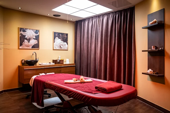 Massageraum im Spa-Bereich