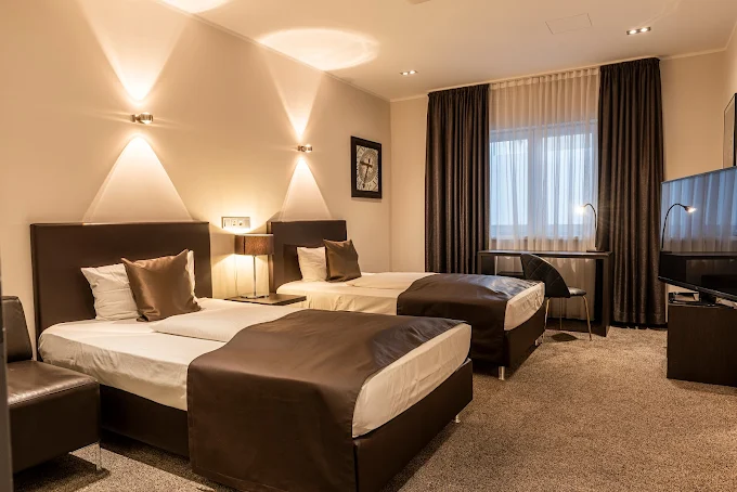Modernes Doppelzimmer im Mauritius Hotel